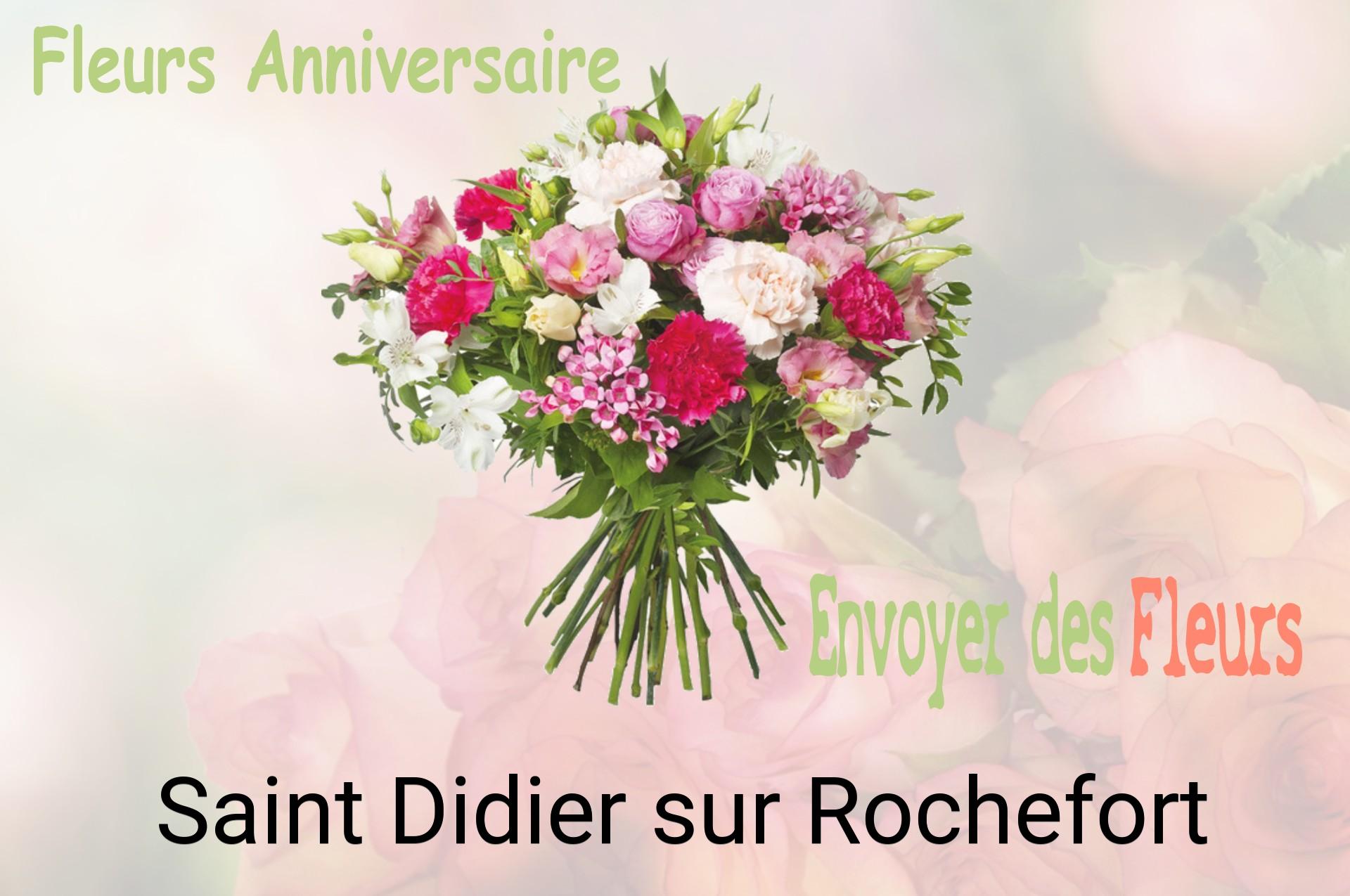 Bouquet de fleurs d’anniversaire livré à Saint-Didier-sur-Rochefort