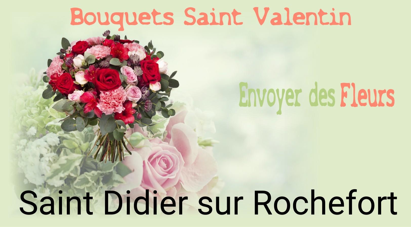 Roses de Saint-Valentin livrées à Saint-Didier-sur-Rochefort